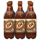 A&W Root Beer 6 Pack .5L Btls