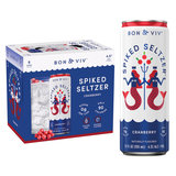 Bon & Viv Spiked Seltzer Cape Cod Cranberry 6pk 12oz Can 4.5% ABV