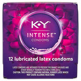 K-Y Intense Lubricated Condoms 12ct
