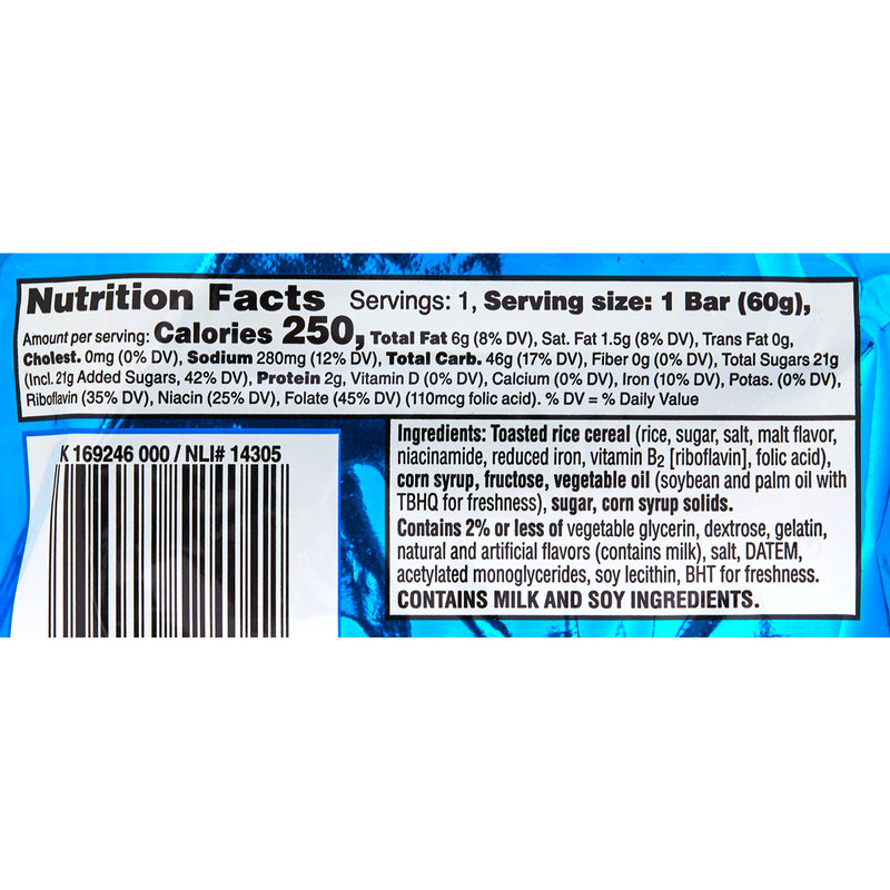 Rice Krispies Treats 2.13oz : Snacks fast delivery by App or ...