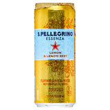 San Pellegrino Lemon and Lemon Zest Essenza Flavored Mineral Water 11.15oz