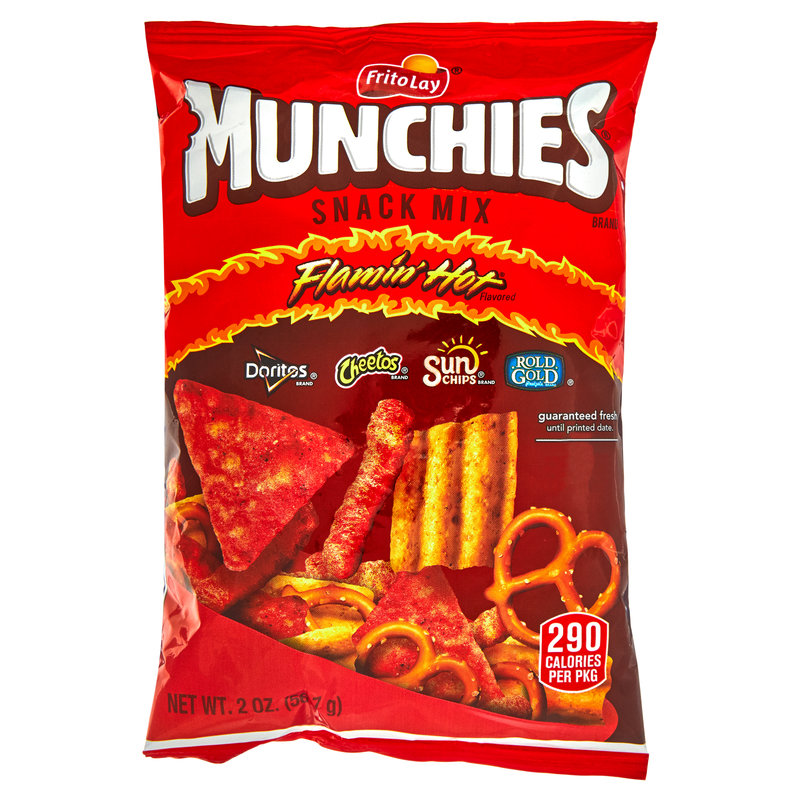 Healthy Munchie Snacks To Buy Munchies Flamin' Hot Snack Mix 2oz -- delivered in minutes