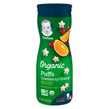 Gerber Organic Cranberry Orange Puffs 1.48oz