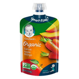 Gerber Organic Carrot Apple Mango Pouch 3.5oz