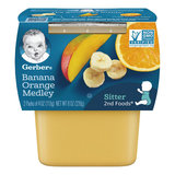 Gerber 2nd Foods Banana Orange Medley Baby Food 4oz 2ct