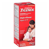 Tylenol Children's Pain Reliever & Fever Reducer Cherry Liquid 4oz