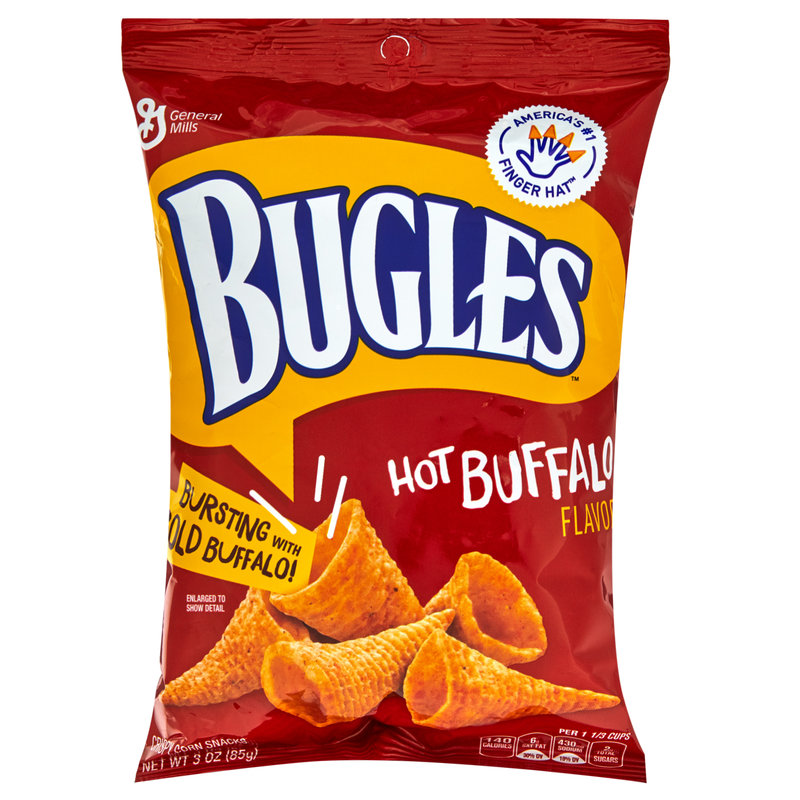 Bugles Hot Buffalo 3oz delivered in minutes