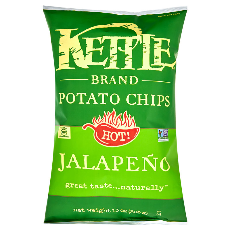 Kettle Brand Jalapeno Potato Chips 13oz delivered in minutes