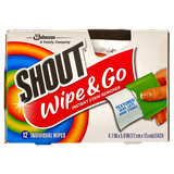 Shout Wipe & Go Wipes 12ct