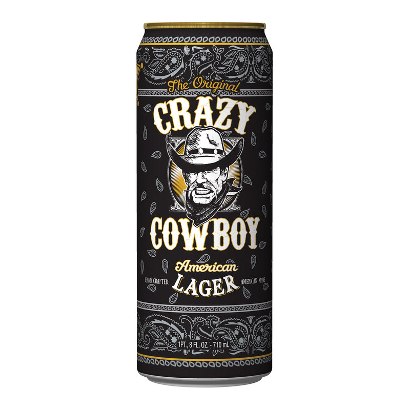 Crazy Cowboy American Lager Single 24oz Can 5.6 ABV delivered in