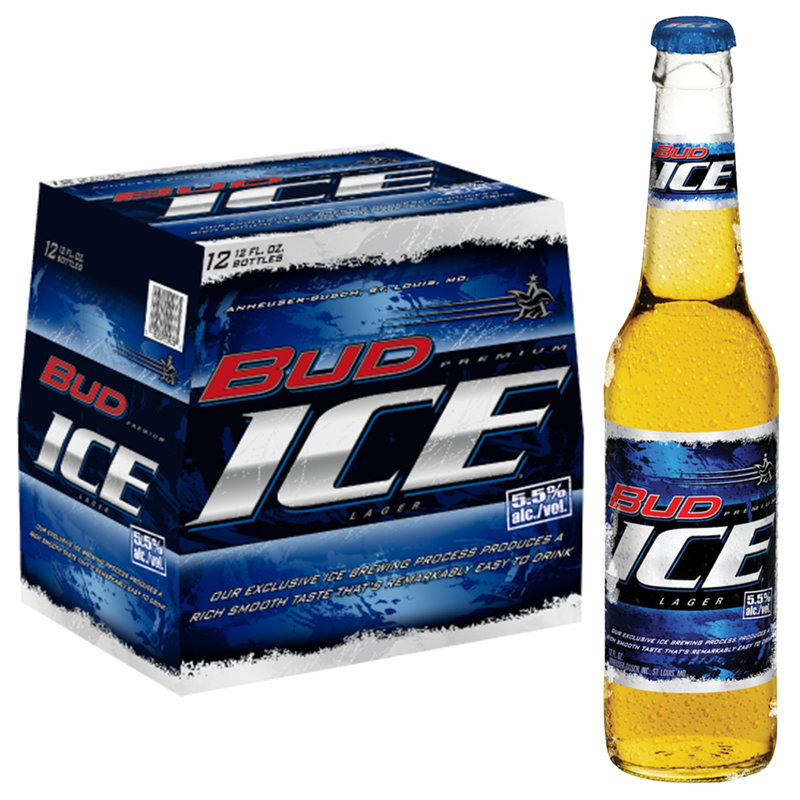 Bud Ice 12pk 12oz Btl 5.5 ABV delivered in minutes