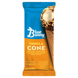 Blue Bunny Vanilla Reduced Fat Ice Cream Cone 4.6oz 1ct