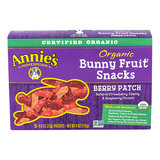 Annie's Homegrown Organic Berry Patch Bunny Fruit Snacks 5ct