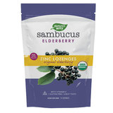 Nature's Way Elderberry and Vitamin C Organic Sambucus Zinc Lozenges 24ct
