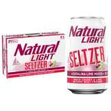 Natural Light Seltzer Catalina Lime Mixer 24pk 12oz Can 6.0% ABV