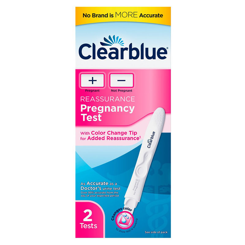 Clearblue Pregnancy Test Reassurance 2ct Delivered In Minutes
