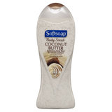 Softsoap Coconut Butter Body Wash Scrub 15oz