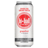 Hiball Grapefruit Sparkling Energy Water 16oz Can