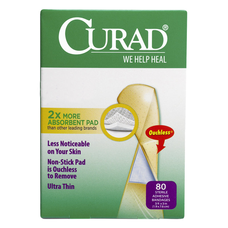 Curad Adhesive Band Aids 80ct delivered in minutes