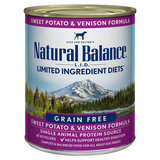 Natural Balance Limited Ingredient Diets Sweet Potato & Venison Wet Canned Dog Food 13oz