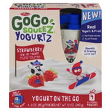 Gogo Squeez Squeezable Strawberry Yogurtz 4ct 3oz
