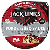 Jack Link's Pork with BBQ Sauce Bowl 5oz