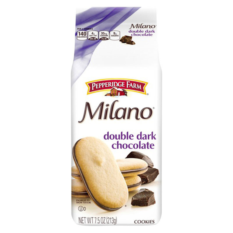 Milano Double Dark Chocolate Cookies 7.5oz delivered in minutes