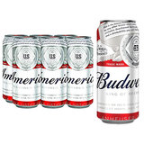 Budweiser 6pk 16oz Can 5.0% ABV