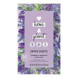 Love Home and Planet Lavender & Argan Oil Dryer Sheets 80ct