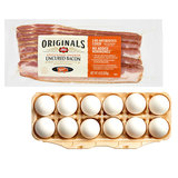 Dozen Eggs & Dietz & Watson Original Sliced Bacon