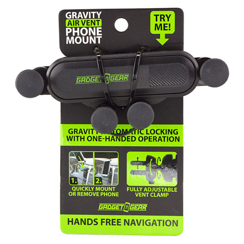 Gadget Gear Gravity Air Vent Phone Mount delivered in minutes