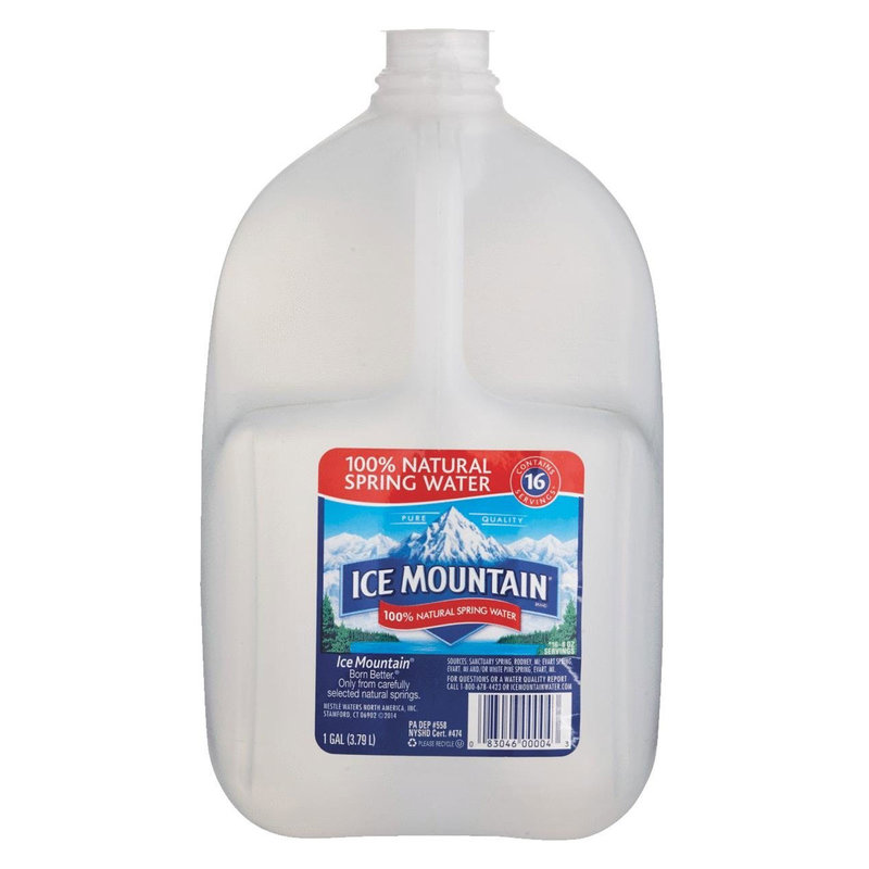 ice mountain water test