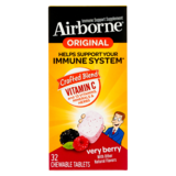 Airborne Chewable Tablets Berry 32ct