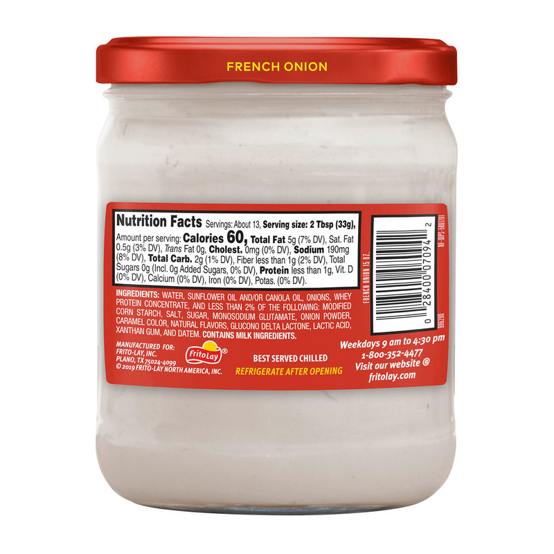 Lay's French Onion Dip 15oz Grocery fast delivery by App or Online