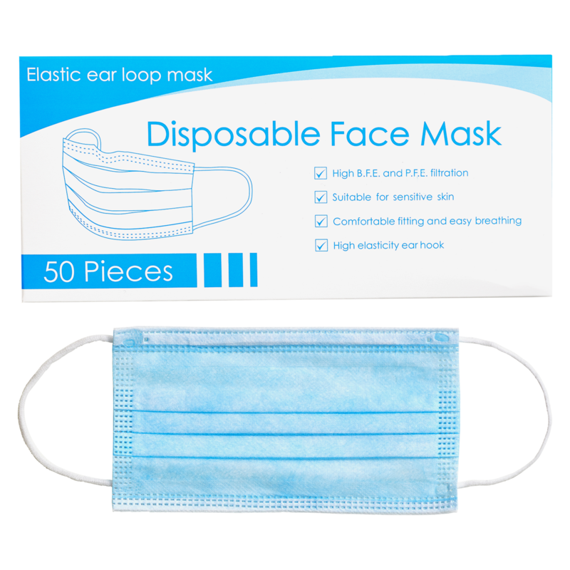 Disposable Face Masks 50ct delivered in minutes