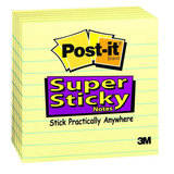 Post-It 4x4 Super Sticky Notes 3pk