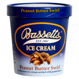 Bassetts Peanut Butter Swirl Ice Cream Pint
