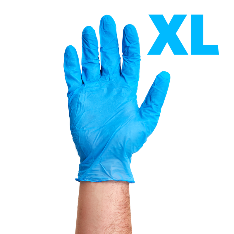 Nitrile Extra Large Disposable Gloves 100ct Bath & Beauty fast delivery by App or Online