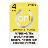 On! Citrus Nicotine Pouches 4mg