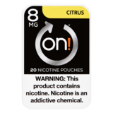 On! Citrus Nicotine Pouches Citrus 8mg