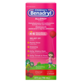Benadryl Children's Allergy Relief Cherry Liquid 4oz