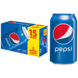 Pepsi 15pk 12oz Can