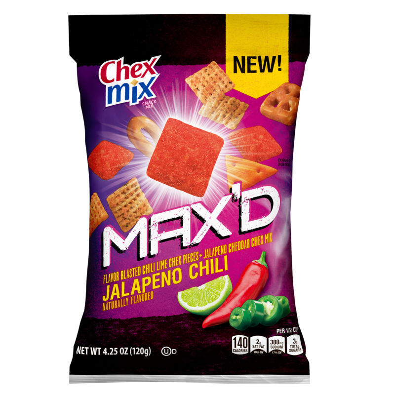 Chex Mix MAX'd Jalpeno Chili 4.25oz delivered in minutes