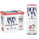 BON VIV Spiked Seltzer Grapefruit 6pk 12oz Can 4.5% ABV