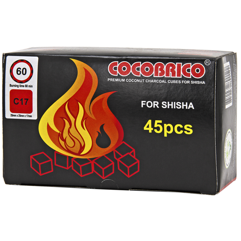 Coco Bricco Natural Coconut Coals 45ct delivered in minutes