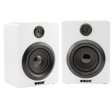 Coby White Bluetooth Home Speakers