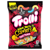 Trolli Fruit Punch Sour Brite Crawlers Gummy Candy 4oz