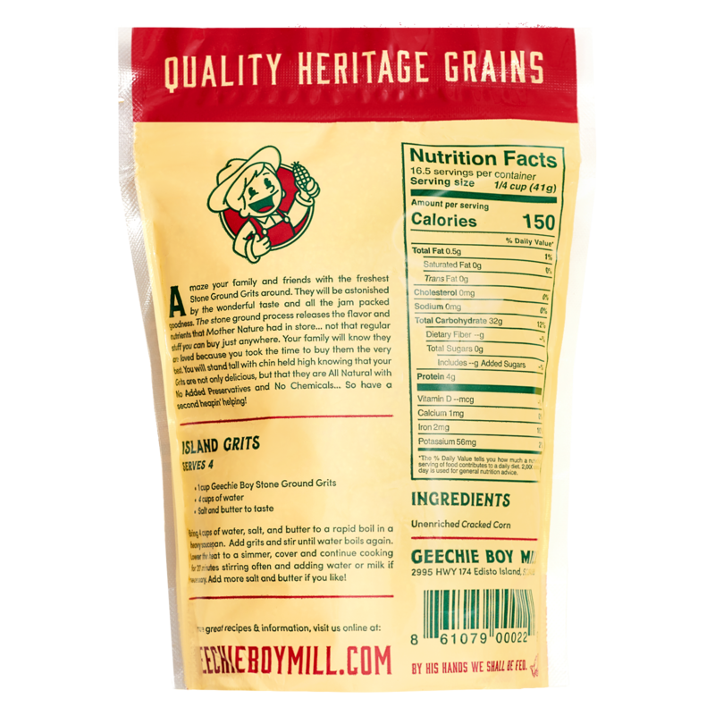 Geechie Boy Mill Yellow Grits 24oz Grocery fast delivery by App or Online