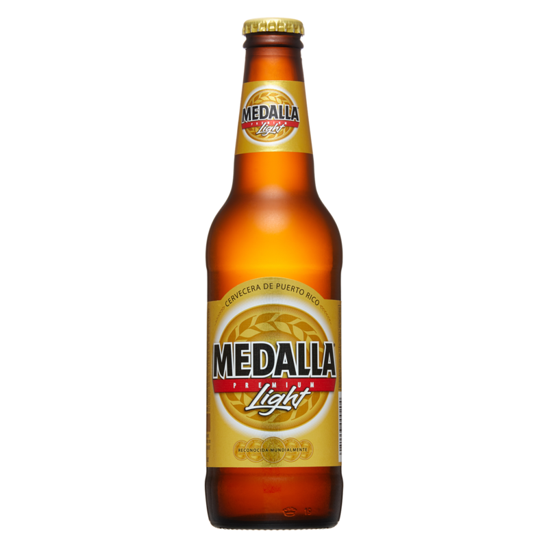 Medalla Light 6pk 12oz Btl 4.0 ABV Alcohol fast delivery by App or Online