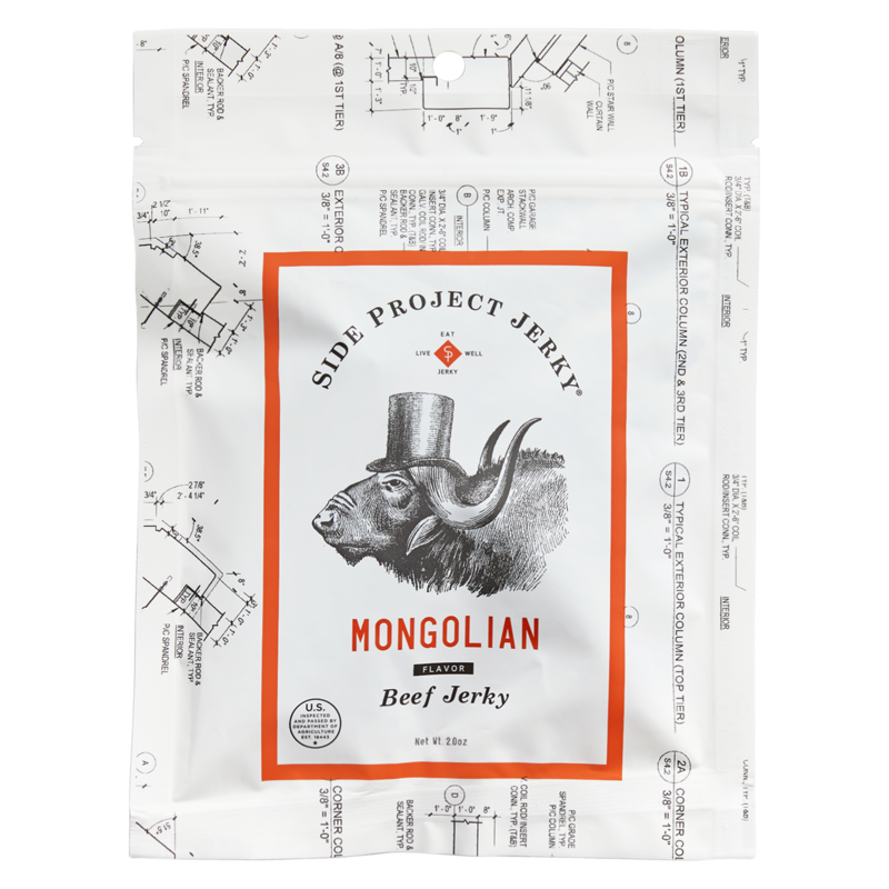 Side Project Jerky Mongolian Beef Jerky 2oz delivered in minutes